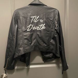 Til Death Leather Jacket